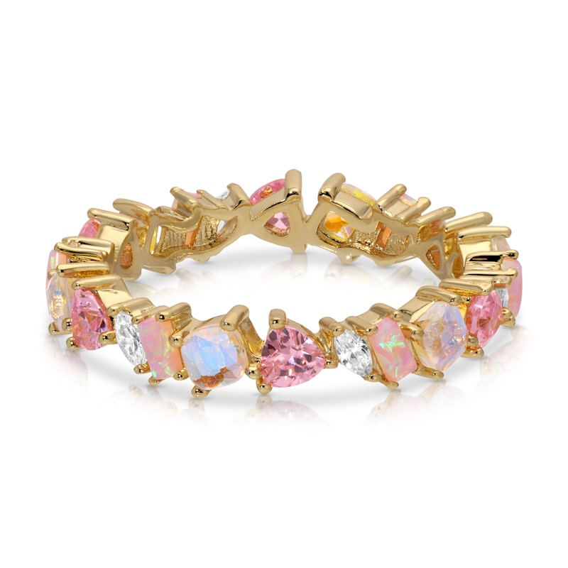 Vienna Mini Opal Ring- Pink