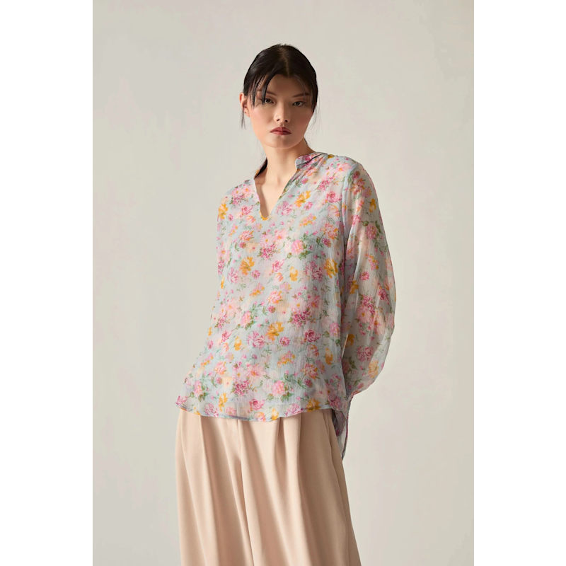 Thumbnail of Vintage Floral Print Blouse image