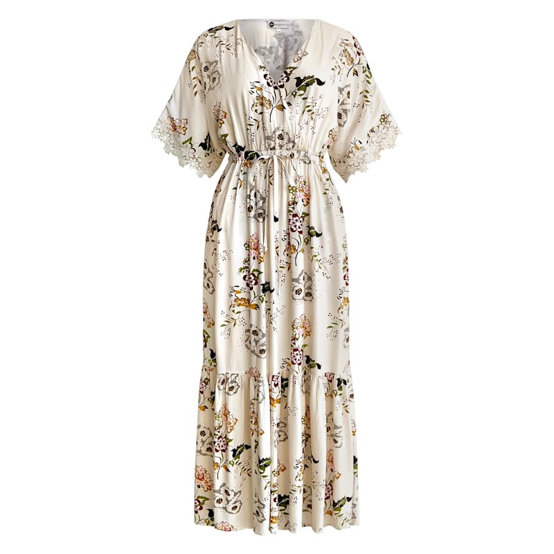 open lace back dress The Garden Party Dress