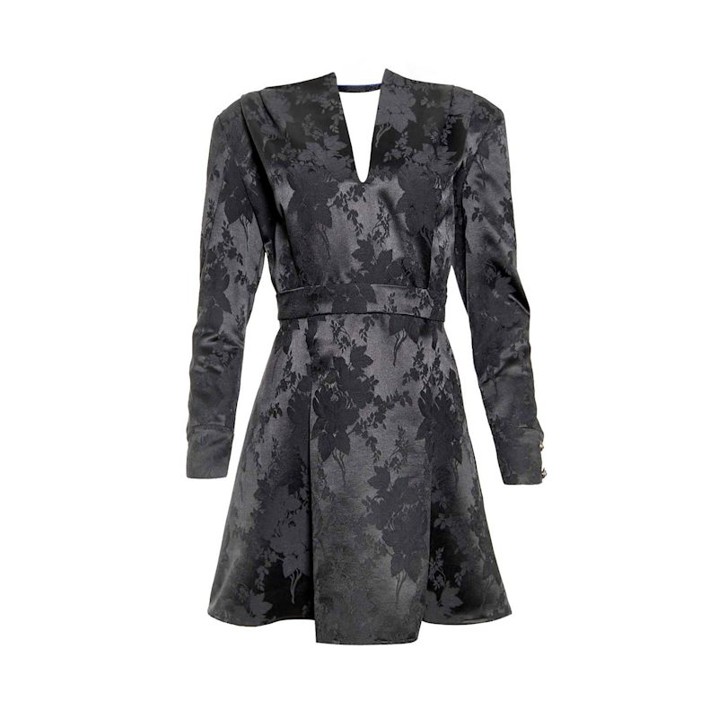 Thumbnail of Viola Black Mini Dress image