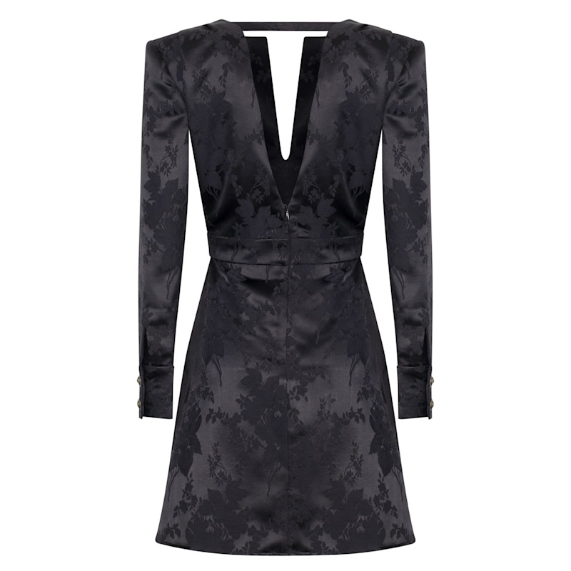 Thumbnail of Viola Black Mini Dress image