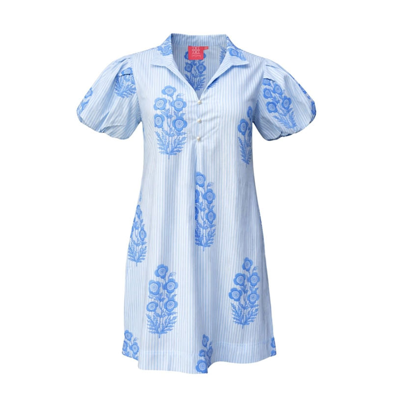 Thumbnail of Virginia Dress Bouquet Blue image