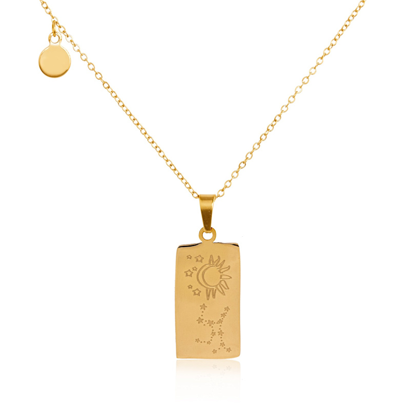 Thumbnail of Virgo Zodiac Star Sign Necklace image