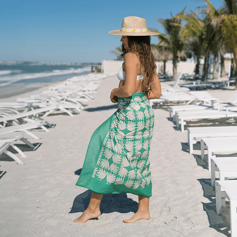 Thumbnail of Viridian Tile Sarong image