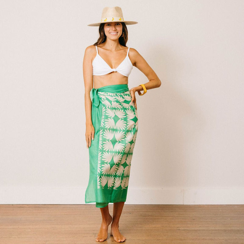 Thumbnail of Viridian Tile Sarong image