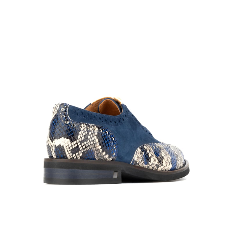 Thumbnail of Vivienne - Blue Snake - Womens Oxfords image