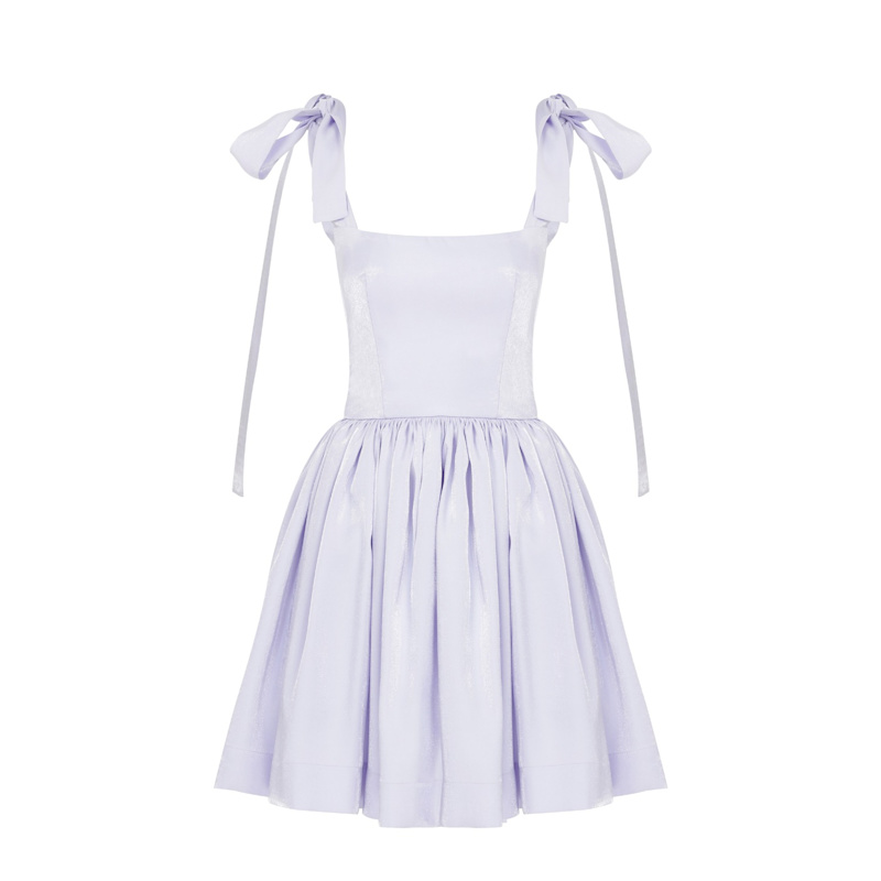 Thumbnail of Sibby Mini Dress In Lilac image