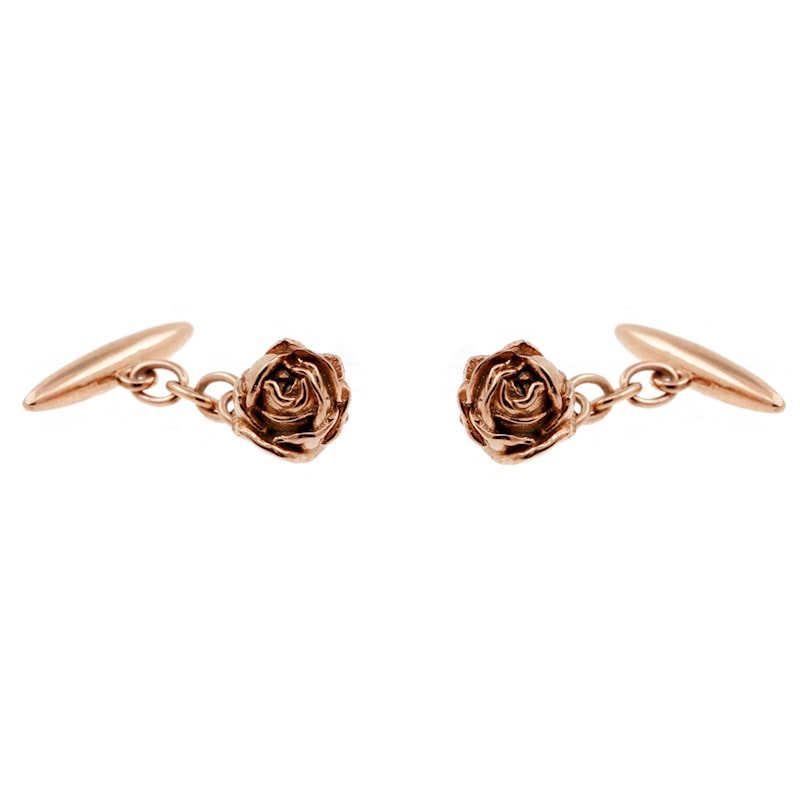 Thumbnail of Rose Cufflinks - Rose Gold image