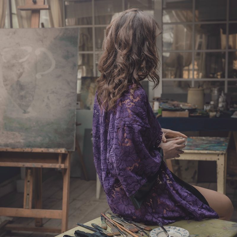 Thumbnail of Vogue Kimono image