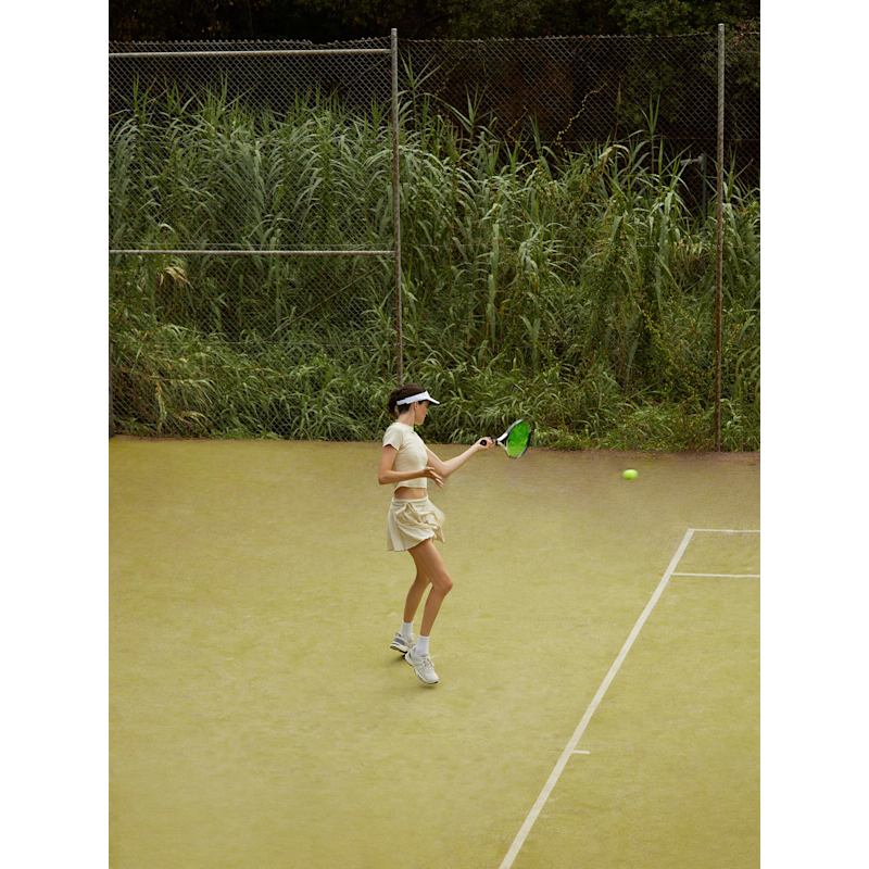 Thumbnail of Volley Cream Crop Top image