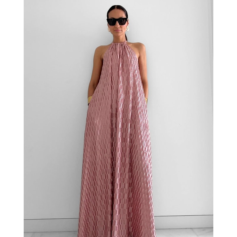 Thumbnail of Volupté Maxi Dress - One Size- Dusty Pink image