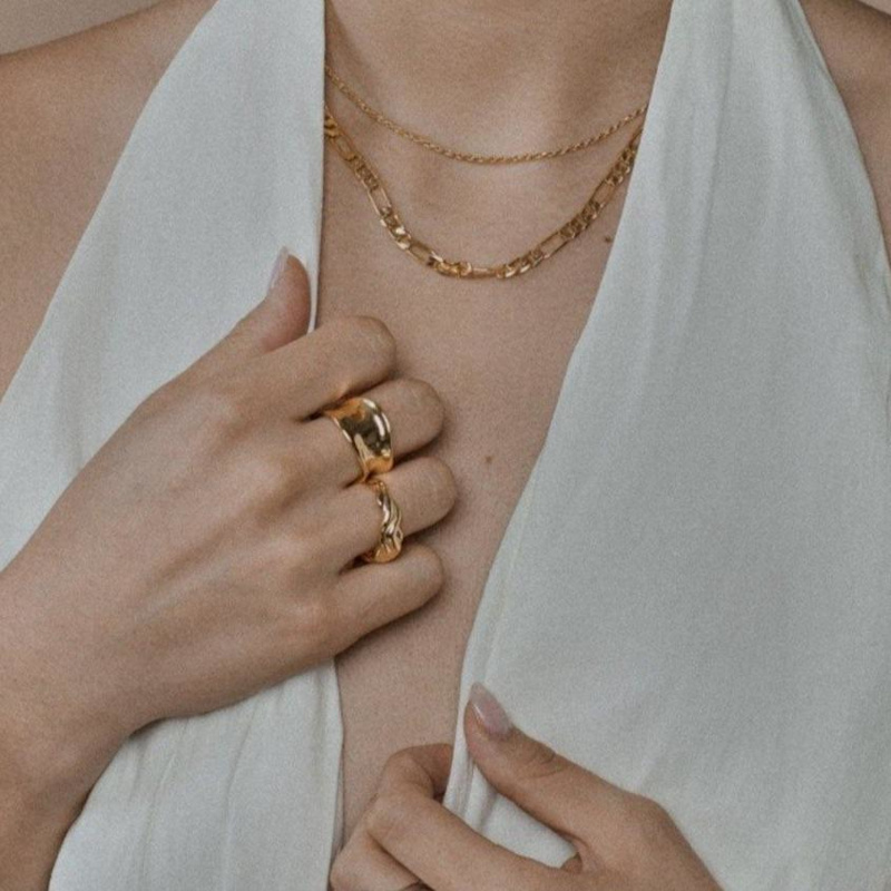Thumbnail of Agave Ring - 18K Gold Vermeil image