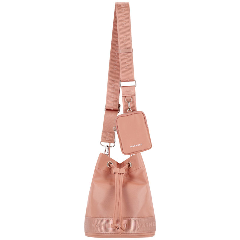 Thumbnail of Recycled Nylon Bucket Bag - Lexy - Indi Pink image