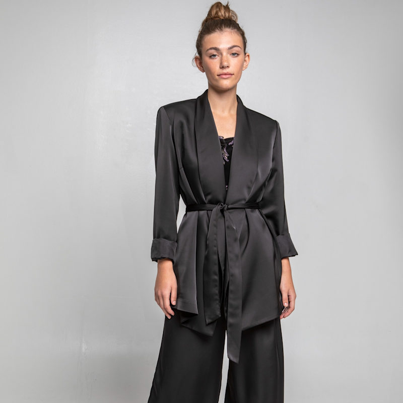 Thumbnail of The Suit Blazer In Black image