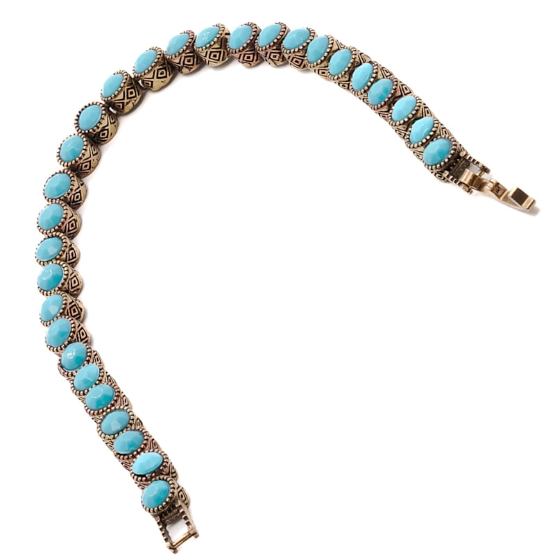 Thumbnail of Turquoise Tennis Bracelet - Turquoise image