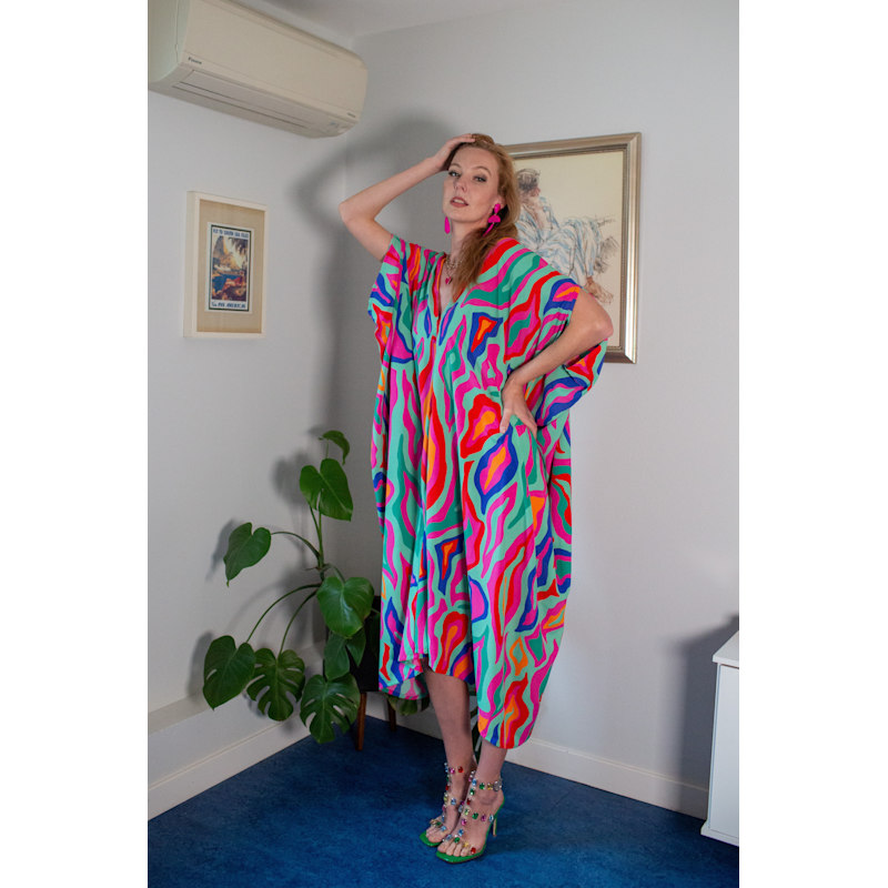 Thumbnail of Vyka Verde Celebe Caftan image