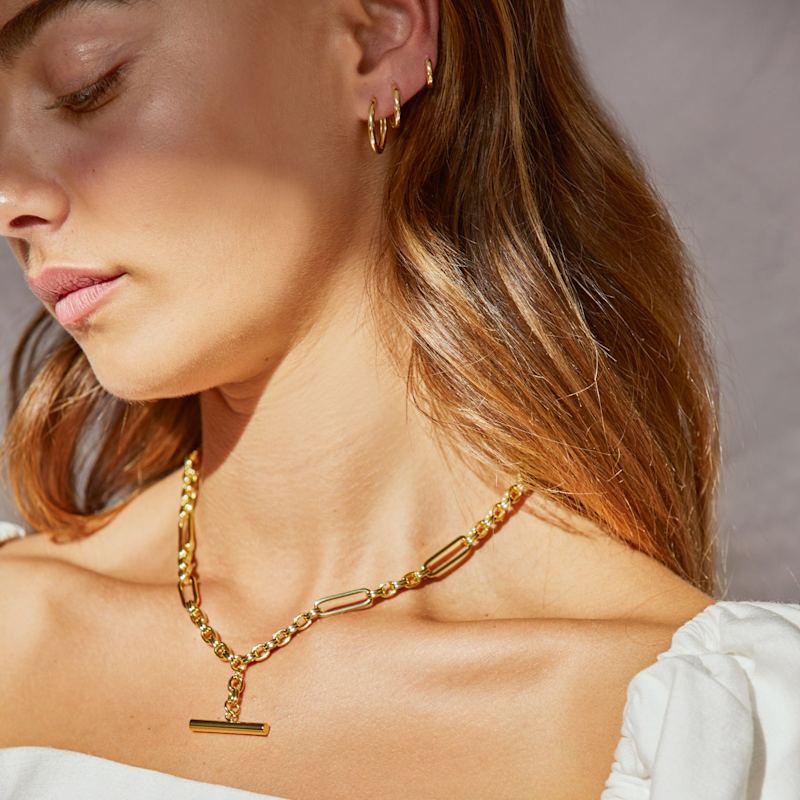 Thumbnail of The Duke Gold Necklace image