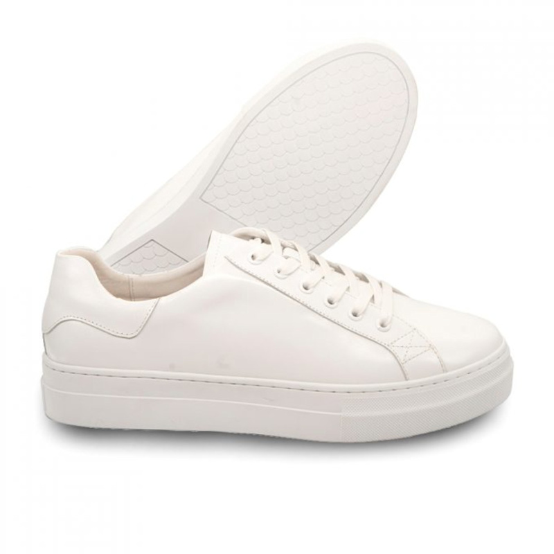 Thumbnail of Leather Sneakers – White image
