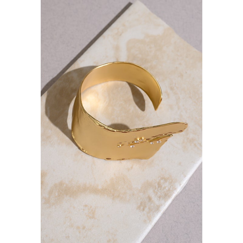 Thumbnail of Wabi-Sabi Wanderer Statement Cuff Bracelet image