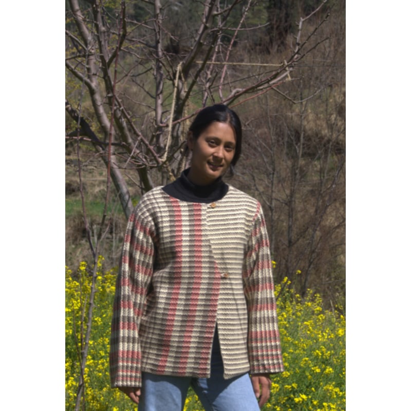 Thumbnail of Warbler Plaid Jacket Red & Grey image