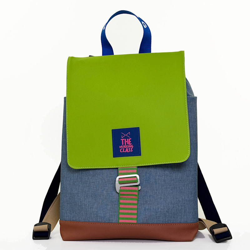 Thumbnail of Waterproof The Hook Backpack With Double Zipper - Pistachio Green image