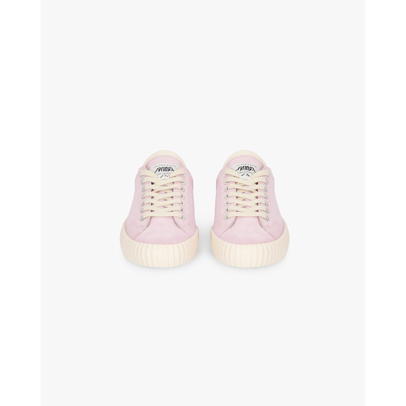 Thumbnail of Wavy Suede Pink Sneakers image