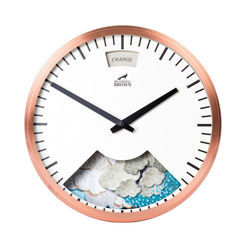 Thumbnail of Weather Art Clock - Copper Plated image