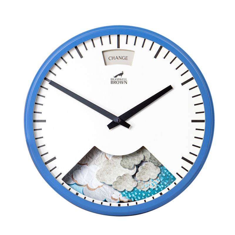 Thumbnail of Weather Art Clock - Summer Blue image