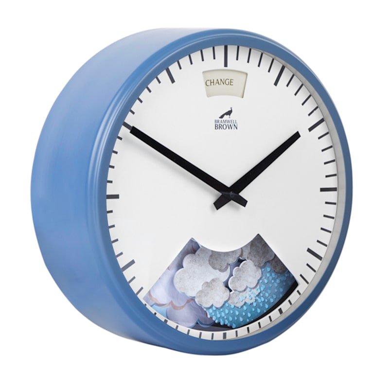 Thumbnail of Weather Art Clock - Summer Blue image