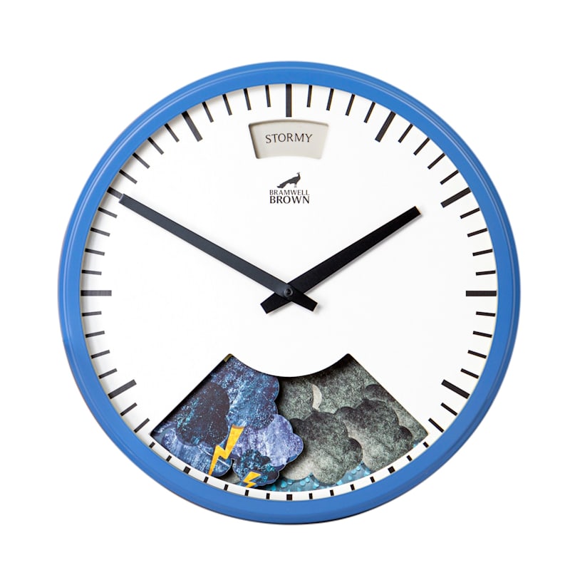 Thumbnail of Weather Art Clock - Summer Blue image