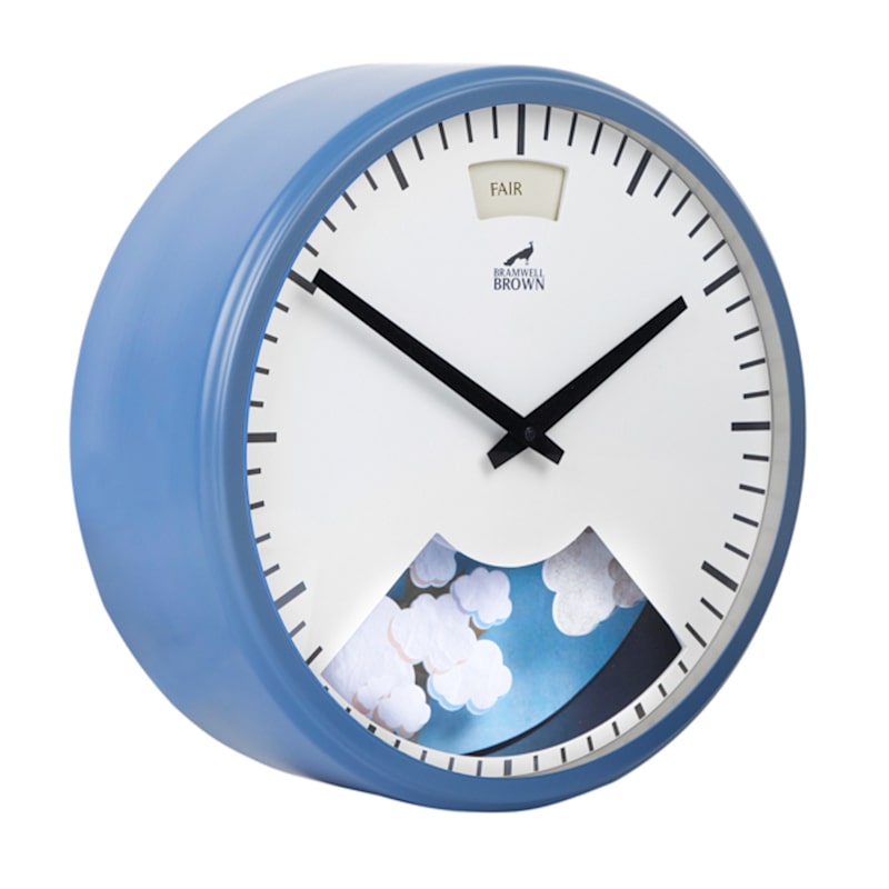 Thumbnail of Weather Art Clock - Summer Blue image