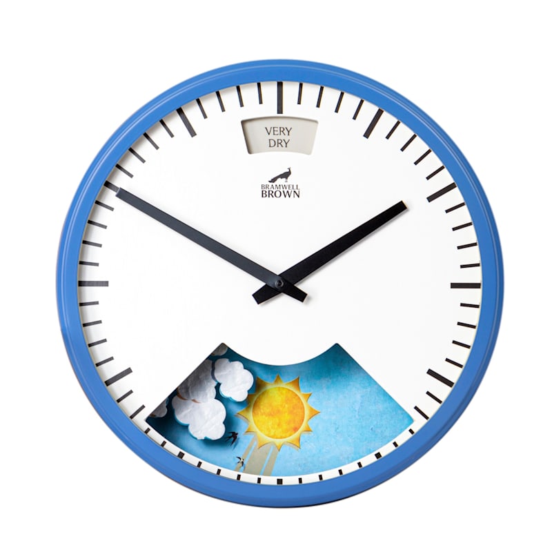 Thumbnail of Weather Art Clock - Summer Blue image