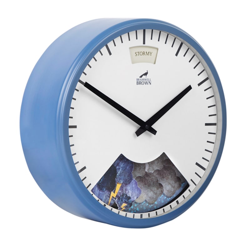 Thumbnail of Weather Art Clock - Summer Blue image
