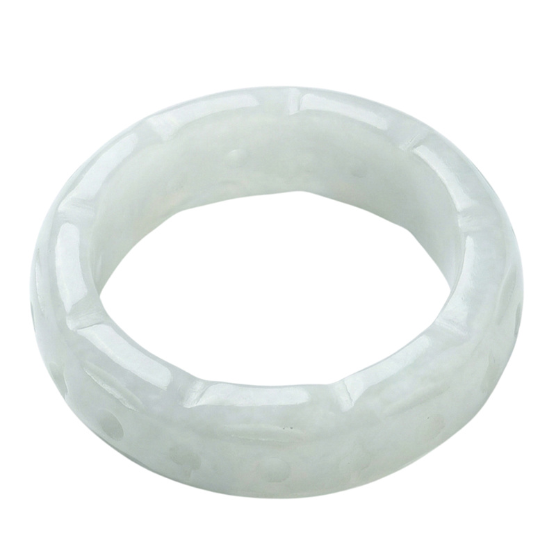 Thumbnail of Weave Off White Jade Ring image