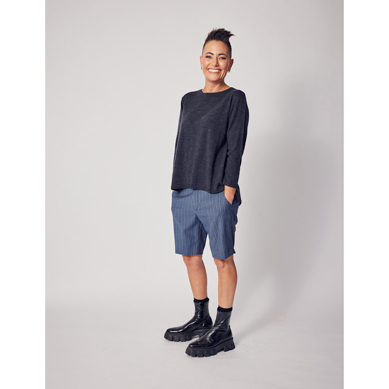 Thumbnail of Wellesley Sweater In Charcoal image