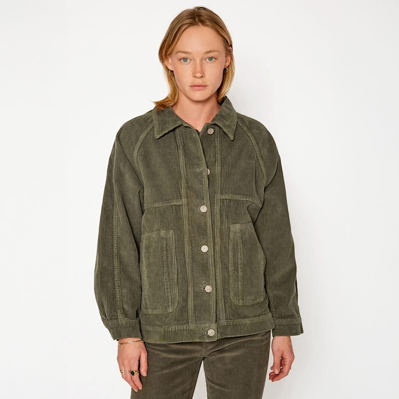 Thumbnail of Wes Balloon Utility Jacket In Sage image