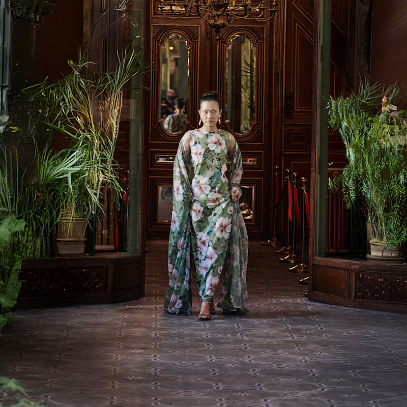 Thumbnail of Whisper Wind Green Gown image