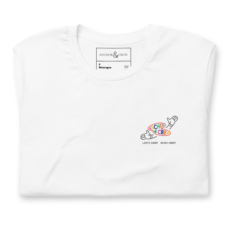 Thumbnail of White Enjoy Craft Dial-A-Local Organic Cotton T-Shirt - Men image