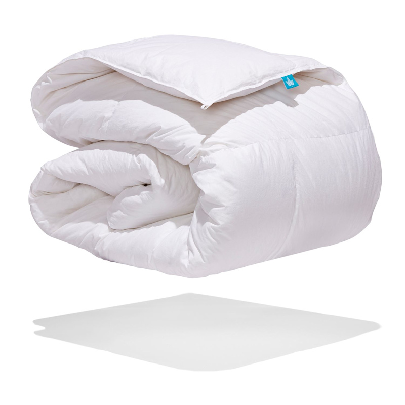 Thumbnail of White Goose Down Duvet, Winter Weight - Twin / Single image