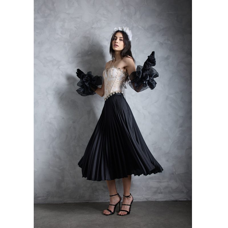 White Mirror Corset | HASANOVA | Wolf & Badger