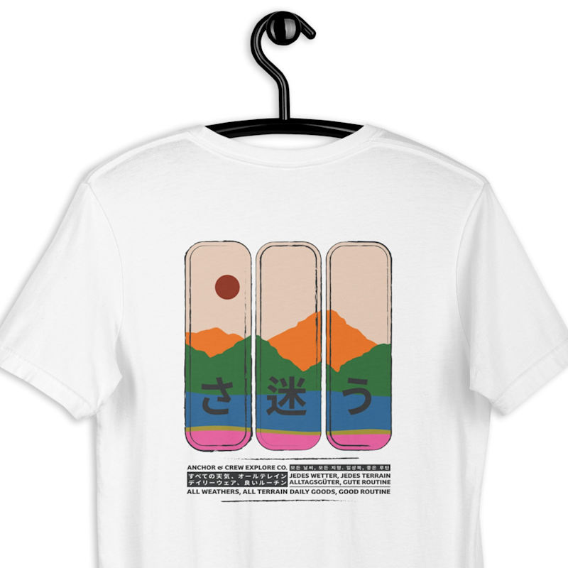 Thumbnail of White Nomad Passenger Organic Cotton T-Shirt - Men image