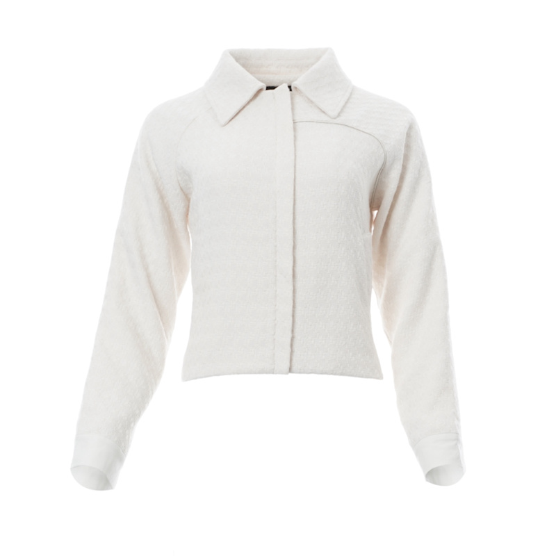 Thumbnail of White Tweed Jacket image