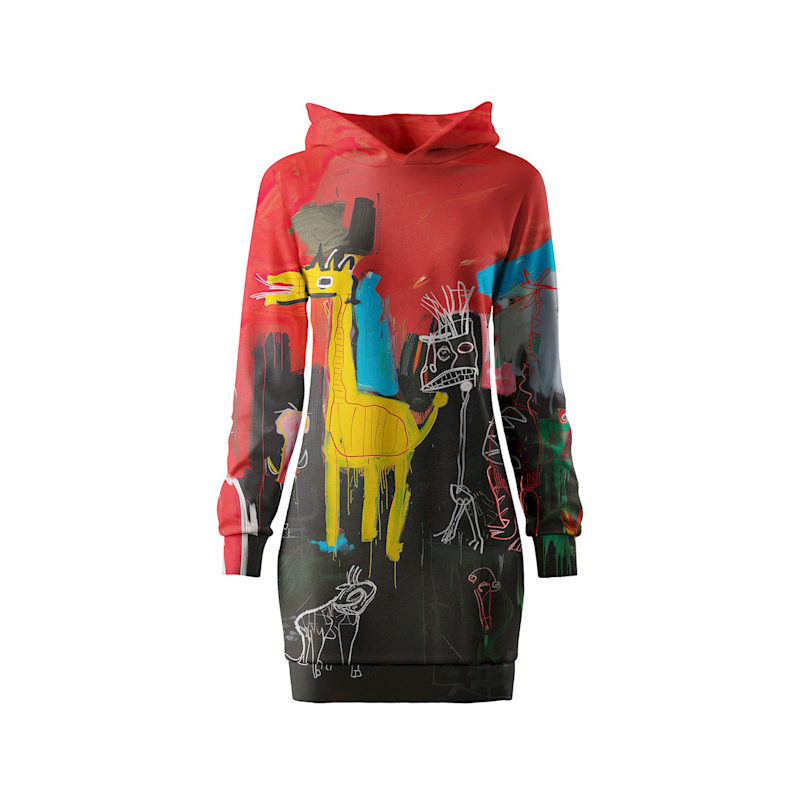 Wild Life Oversize Hoodie Dress | Aloha From Deer | Wolf & Badger