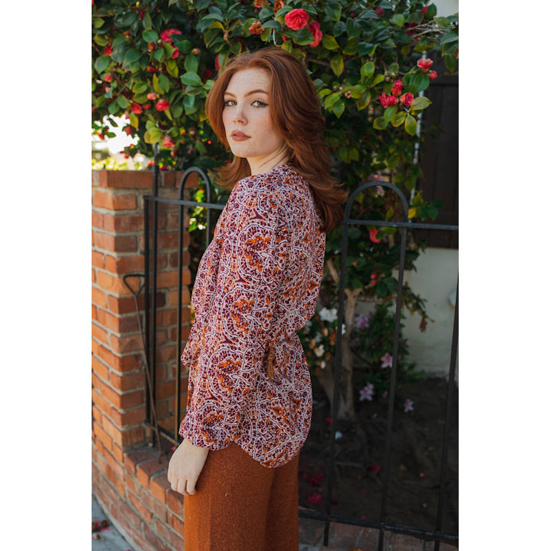 Thumbnail of Willoughby Tie Front Blouse image