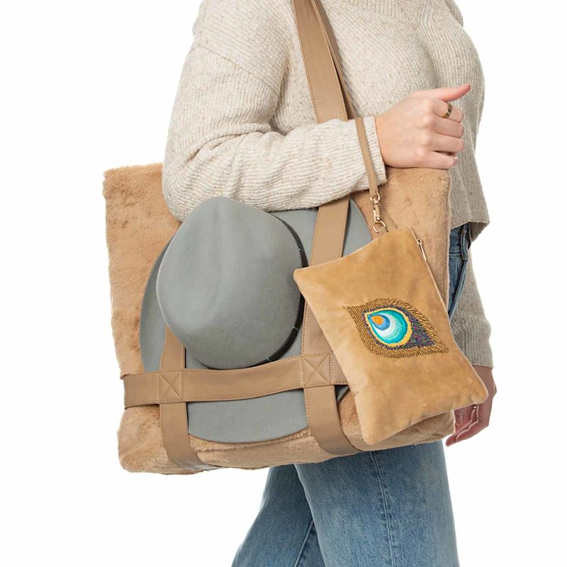 Thumbnail of Winter Suncatcher Dominique Tote and Pouch image