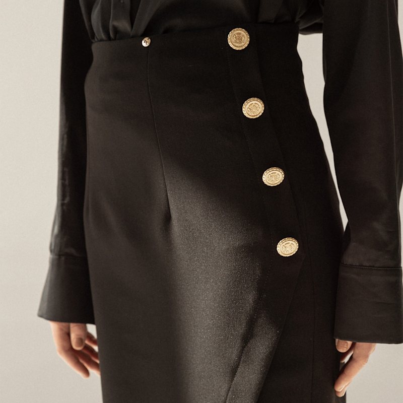 Thumbnail of Button-Detail Pencil Skirt image