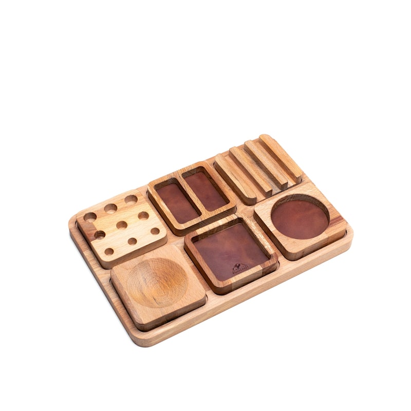 Thumbnail of Wood Desk Organizer - Alabanda image