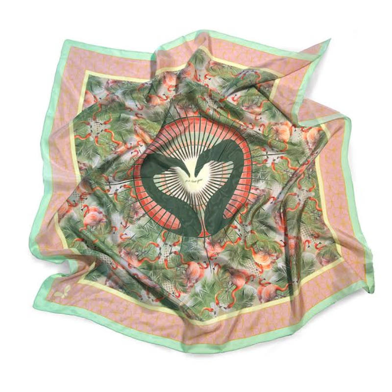 Thumbnail of Palm Springs Silk Scarf image