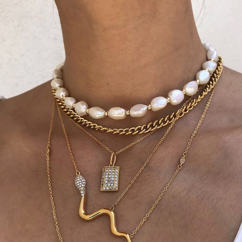 Baroque Pearl Choker main image 0