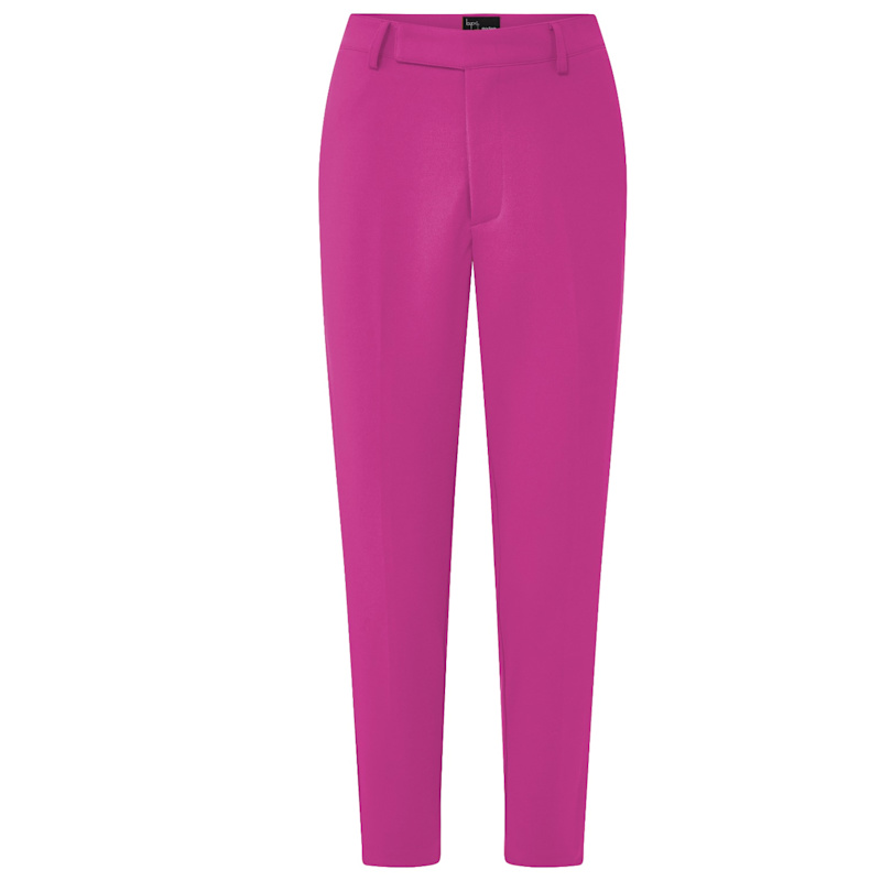 Thumbnail of Women's Cropped Platinum Pink Stretch Dress Pants - Tall image